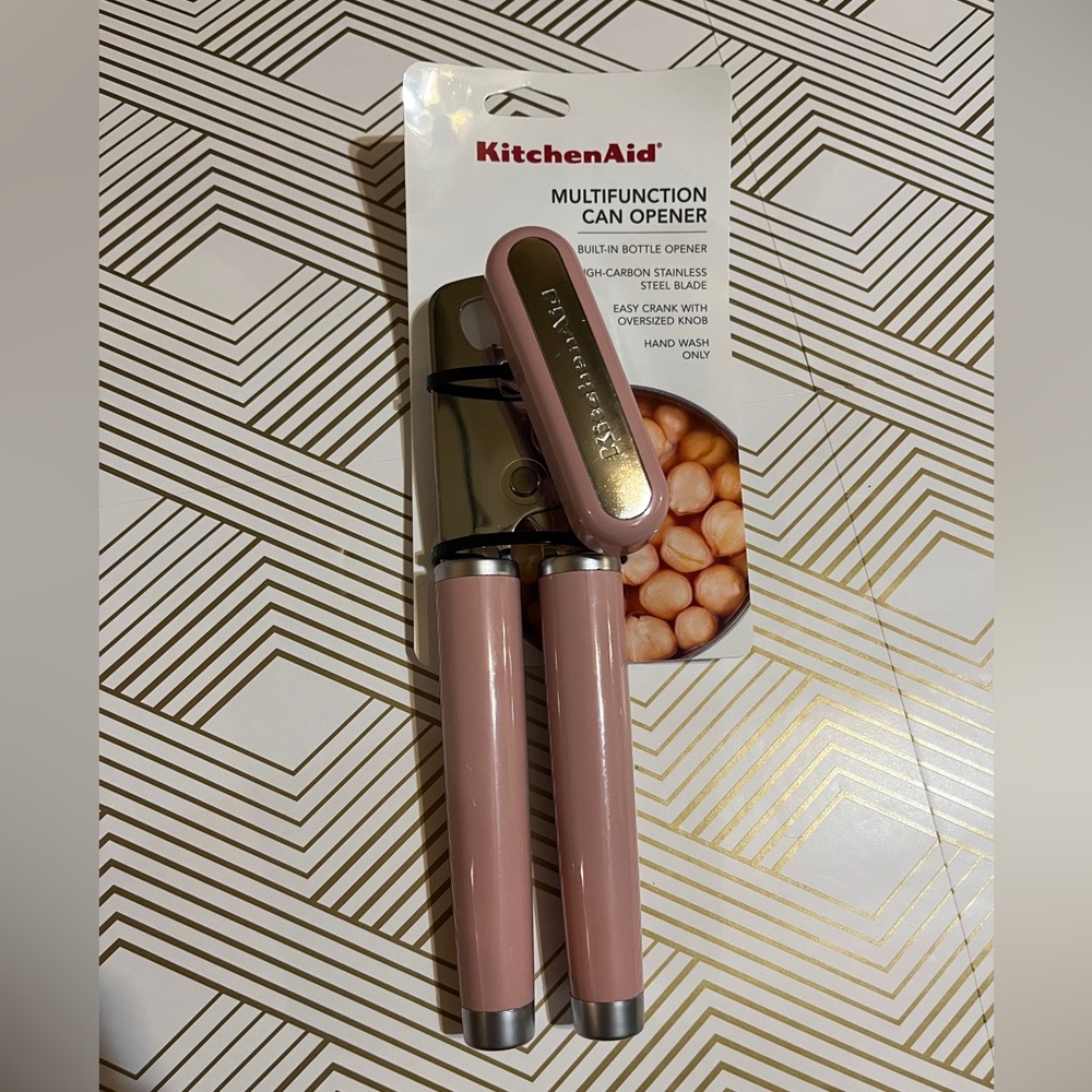 KitchenAid Multifunctional Can Opener - Pink